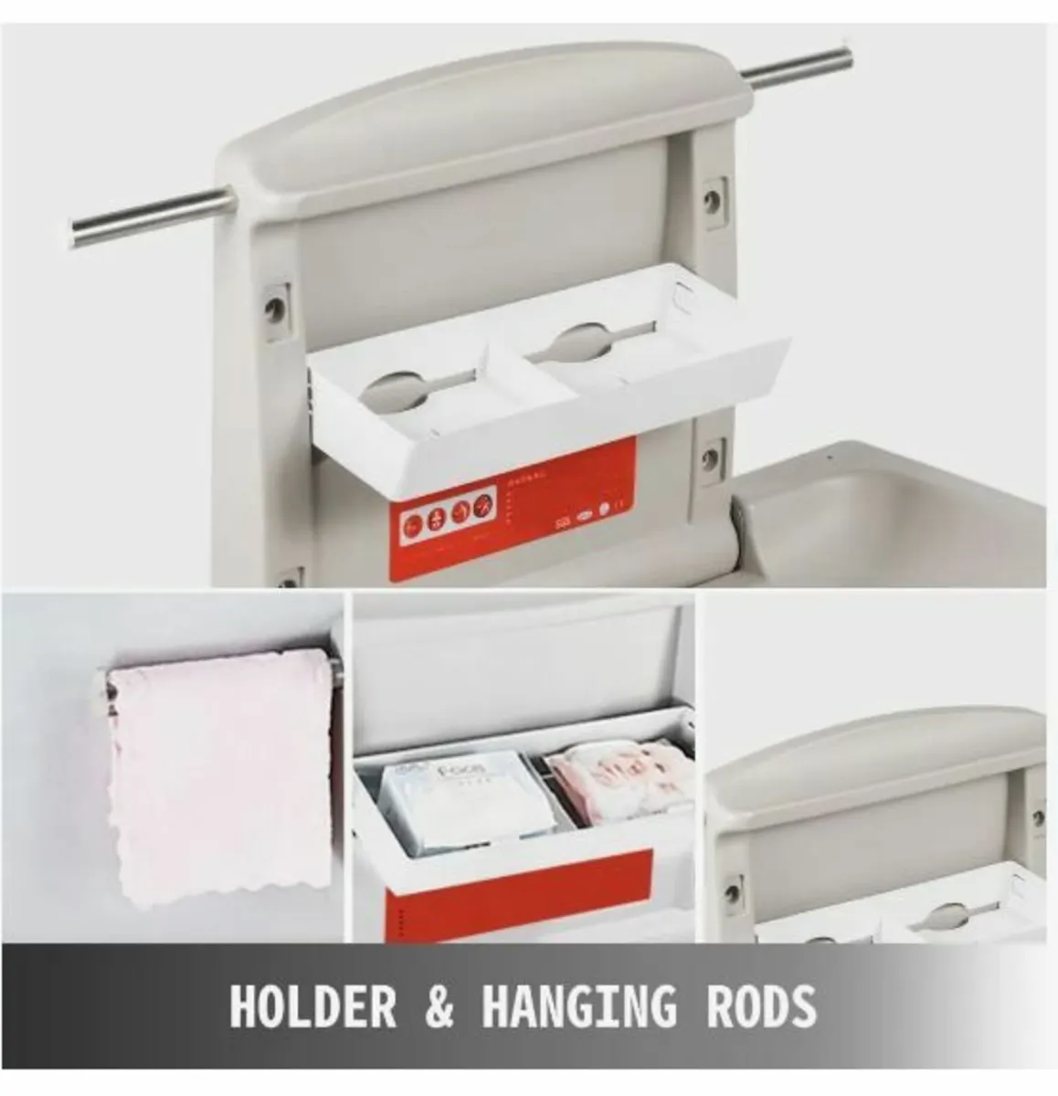 85 × 57 × 47 cm Horizontal Baby Changing Table - Image 4