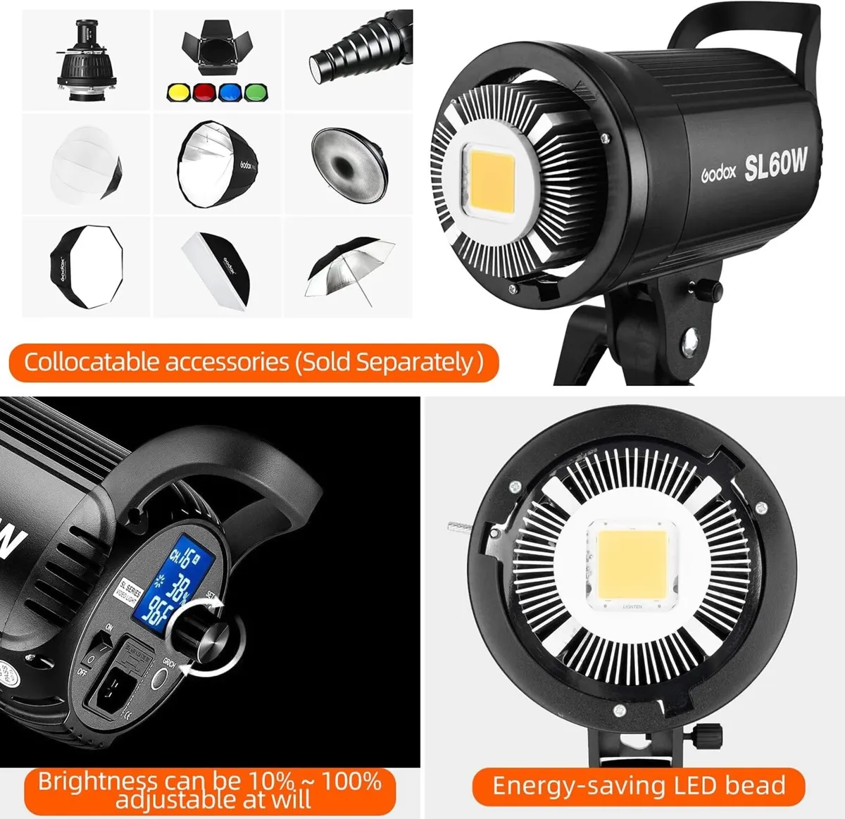 Godox SL60W Video Light - Image 3