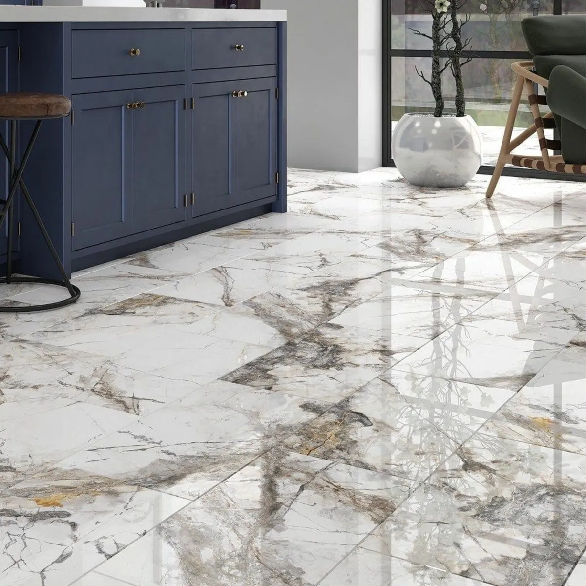POLISHED PORCELAIN TILE - Image 1