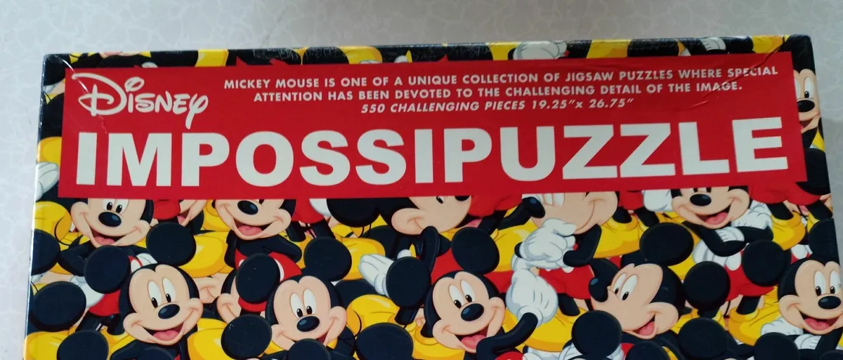 MICKEY MOUSE JIGSAW PUZZLE (550 PIECES) USED. - Image 3
