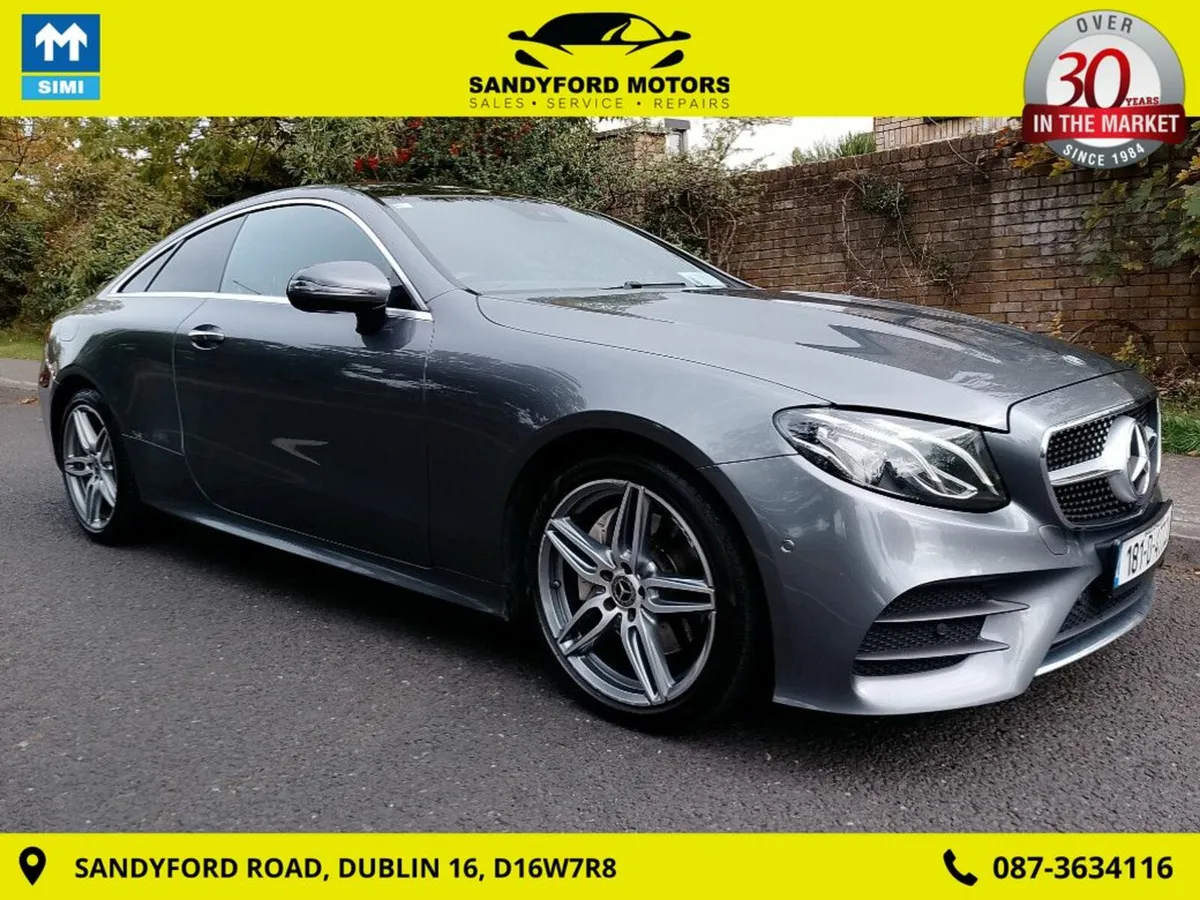 Mercedes-Benz E-Class E220 D AMG Line Premium 2DR - Image 1