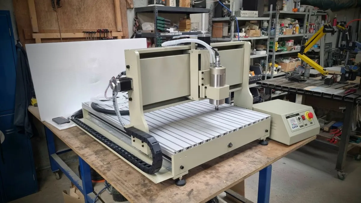 CNC router machine 900x600mm - Image 3