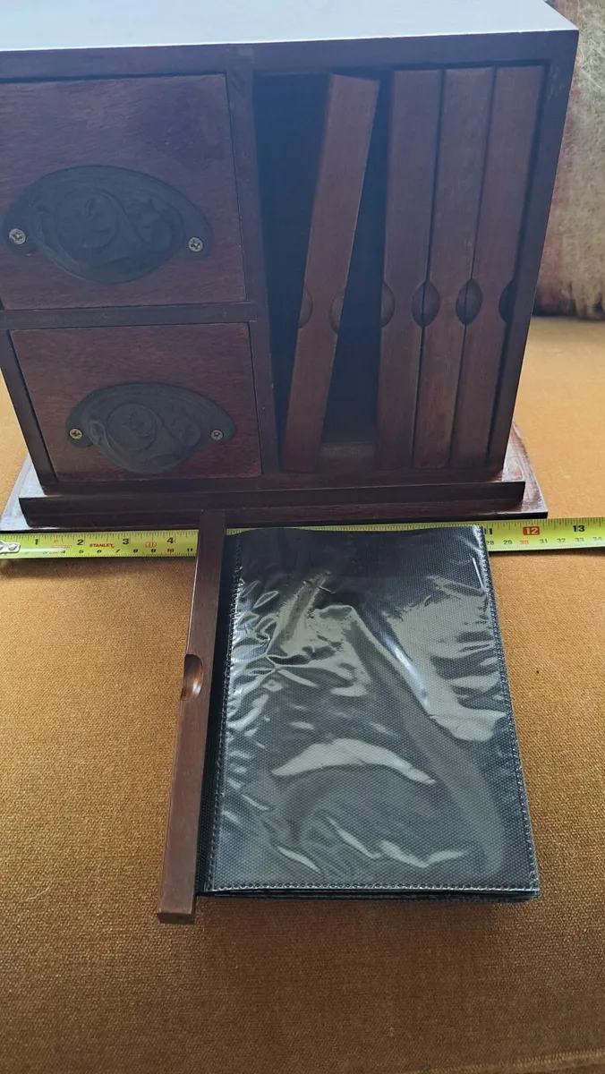 Antique  box organiser - Image 3