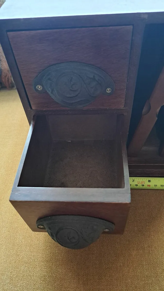 Antique  box organiser - Image 4