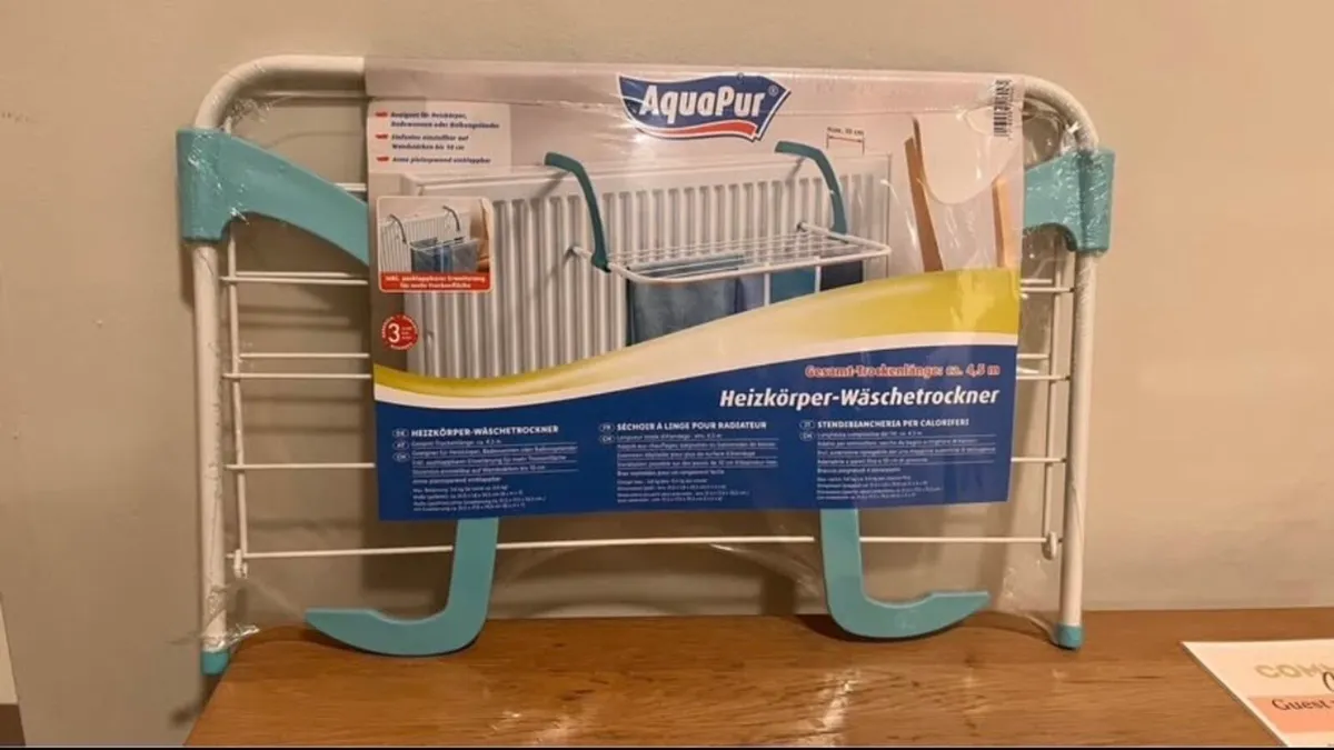 Radiator Clothes Dryer Rack - Image 2