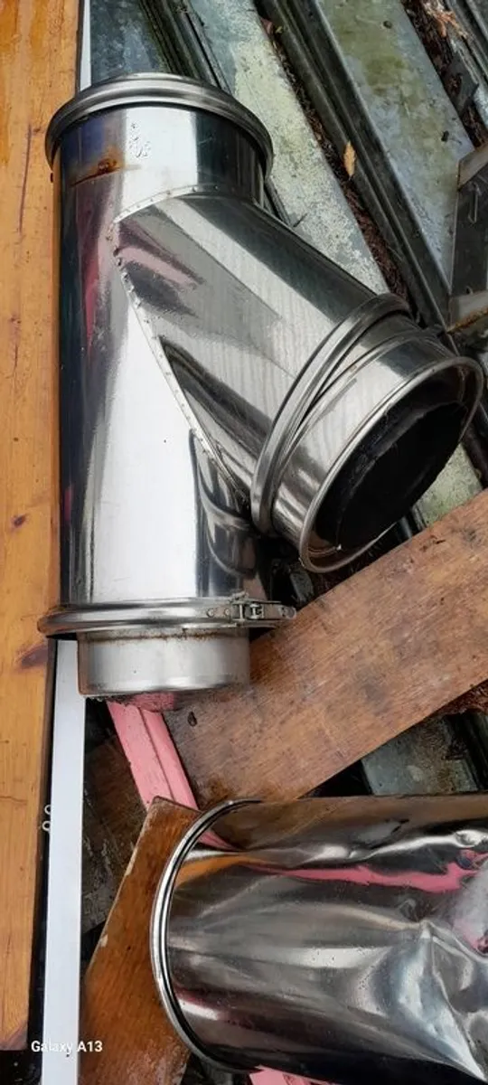 S/S solid fuel stove twinwall Flu - Image 3