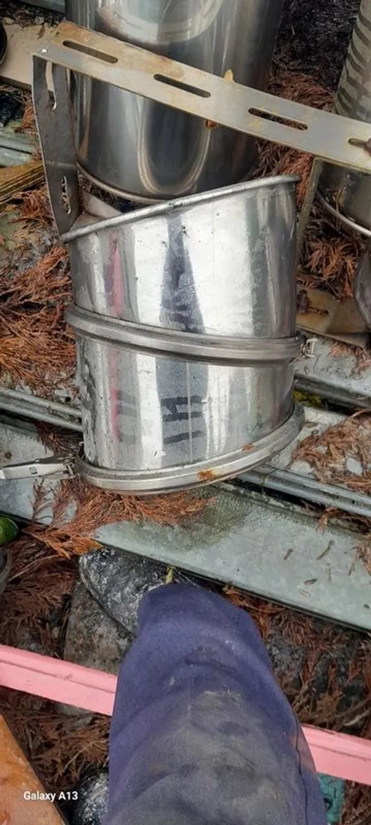 S/S solid fuel stove twinwall Flu - Image 4