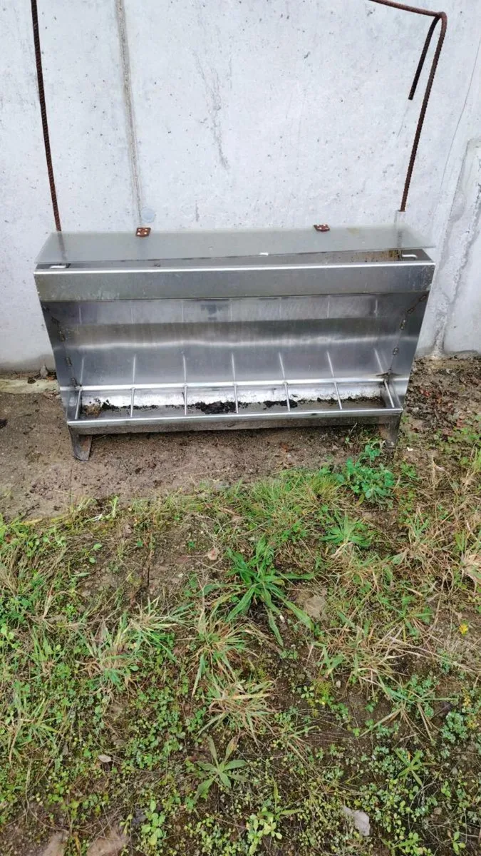 Stainless steel feed troughs - Image 2