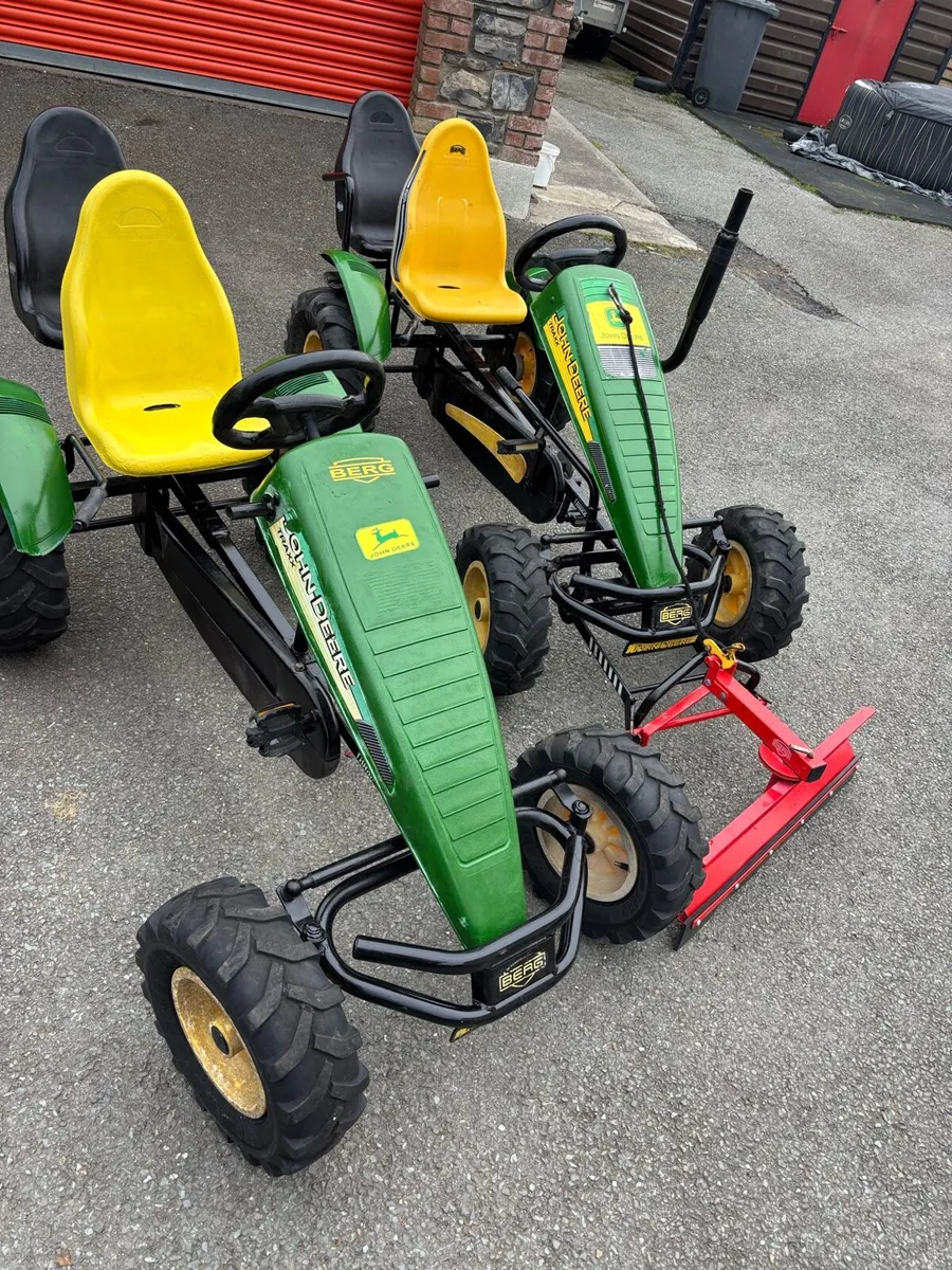 Berg John Deere Traxx tractor go carts - Image 1