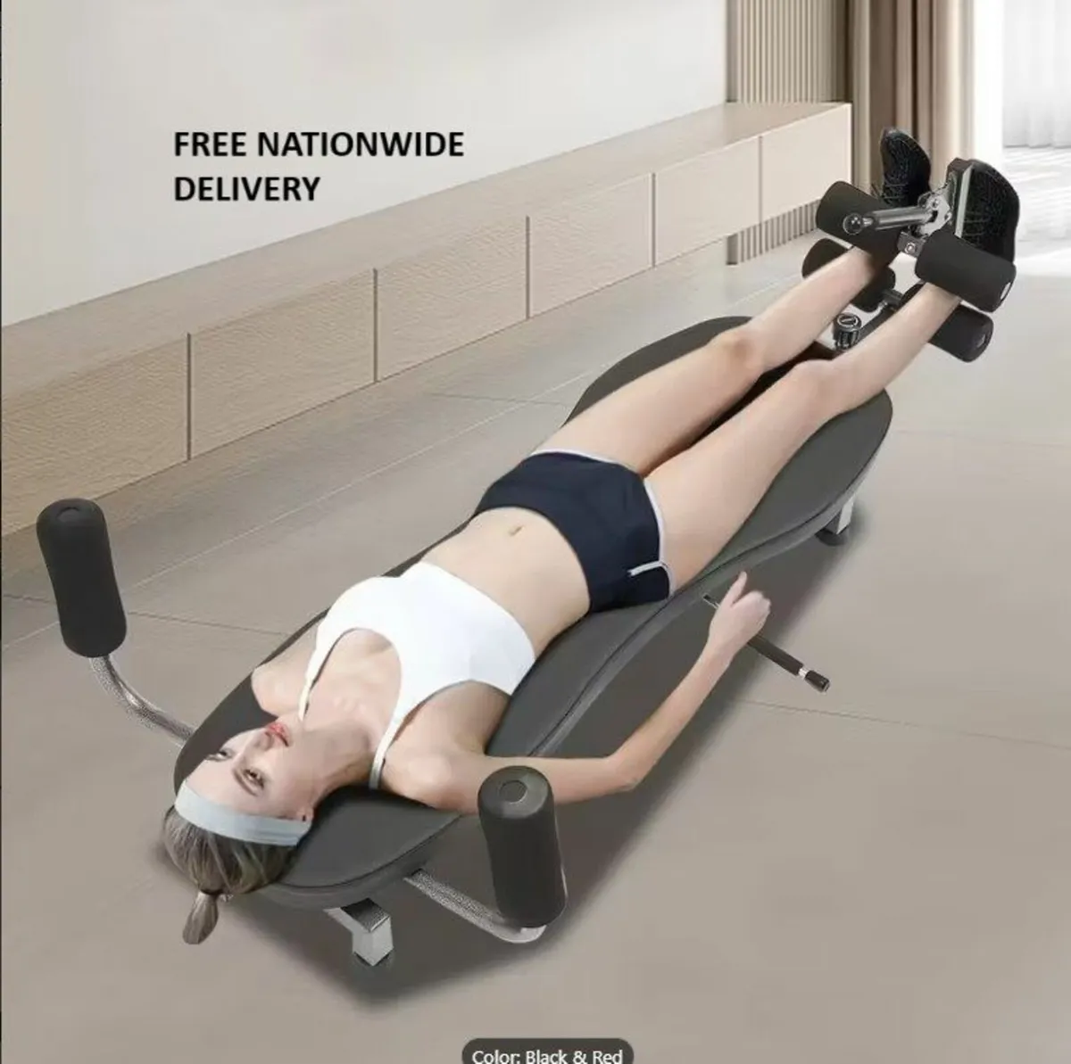 Adjustable Back Stretch Decompression Bench Spine - Image 1