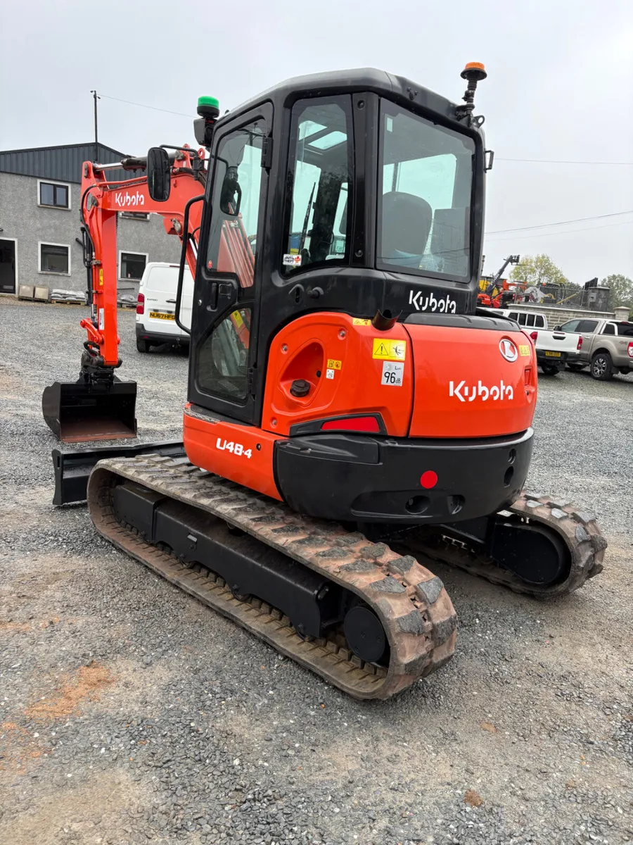 2018 Kubota U48-4 Low Hours Finance Arranged - Image 3