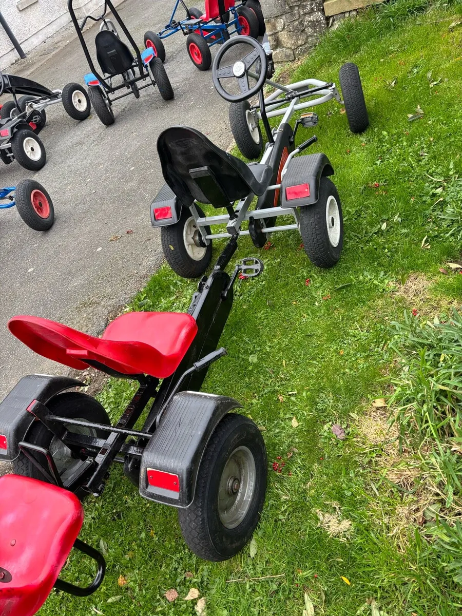 Berg go cart with trailer seat for 3 - Image 2