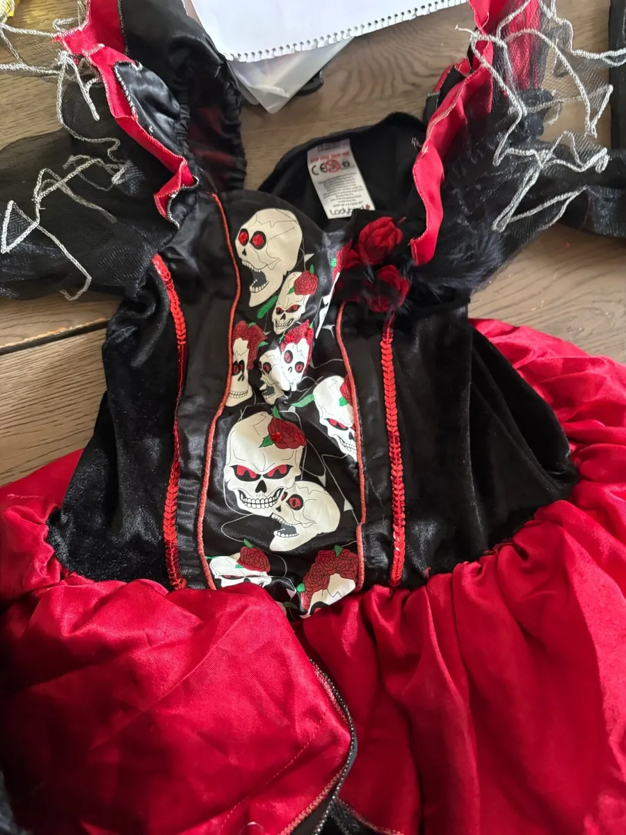 Kids retro witches Costume - Image 1