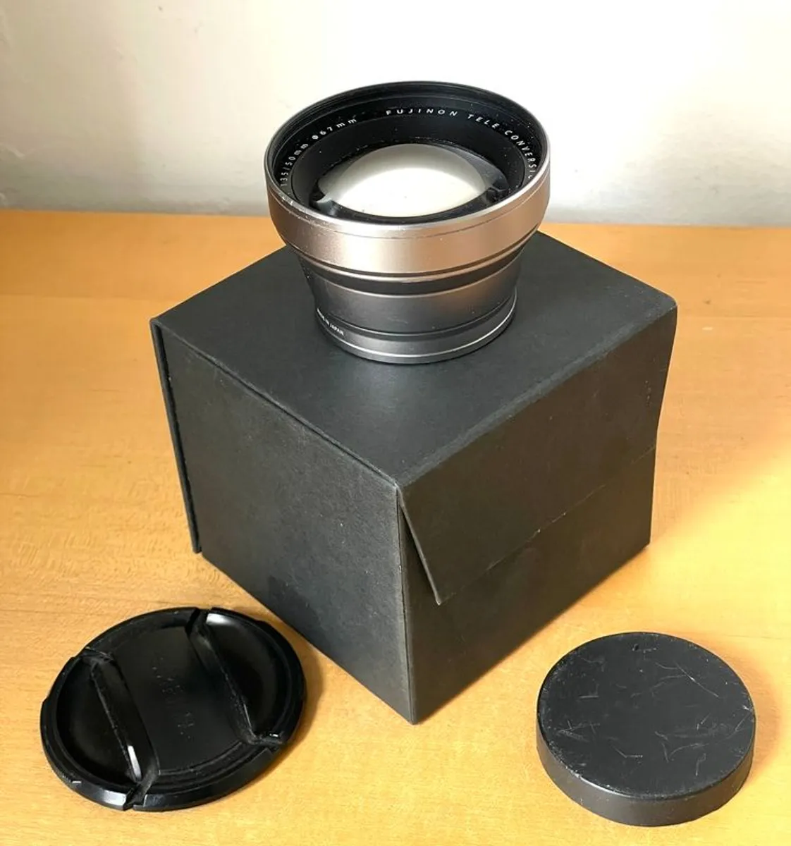 Silver Fuji Tele conversion lens TCL-X100 for Fuji X100 Cameras - Image 2