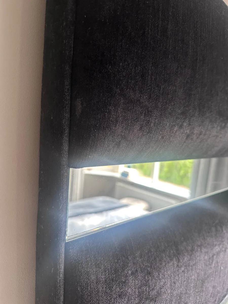 Velvet Headboard 6ft - Image 2
