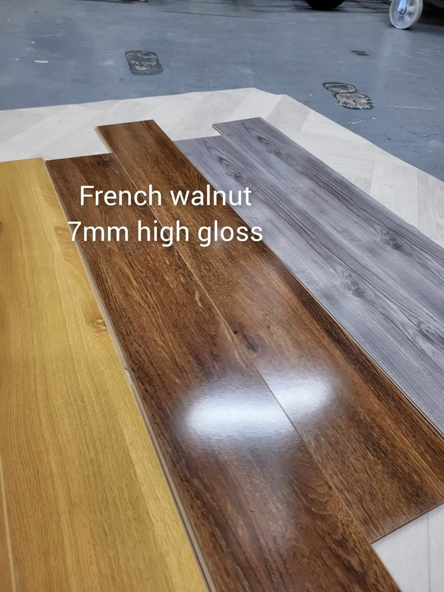 Pacific oak 7mm high gloss click floor - Image 2