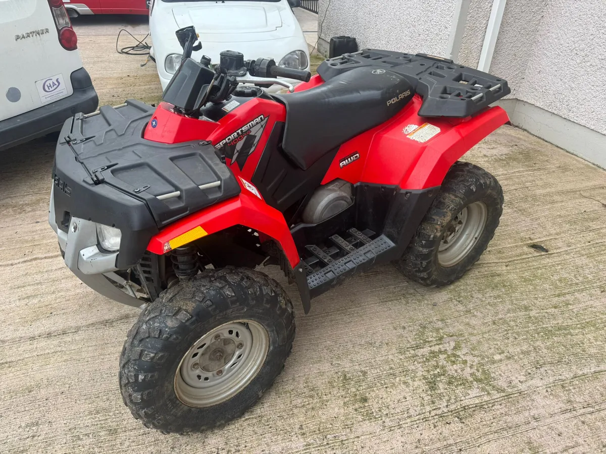 Polaris 400 sportsman farm quad - Image 4