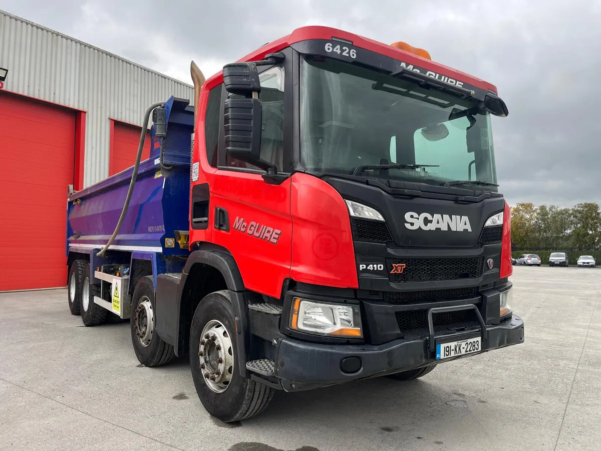 2019 Scania P410 XT 8x4 Tipper - Image 3