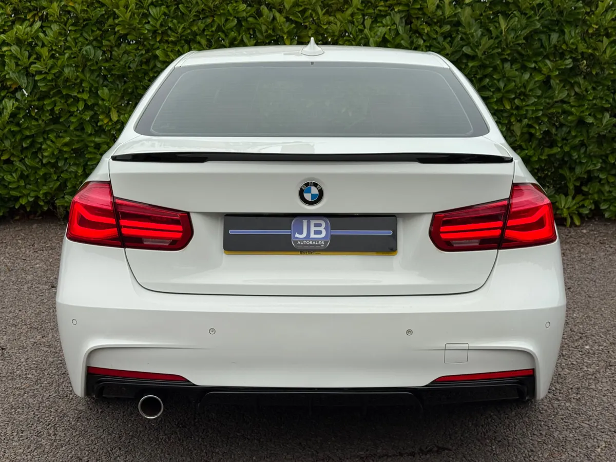 BMW 318D F30 M-Sport **Red Leather** - Image 3
