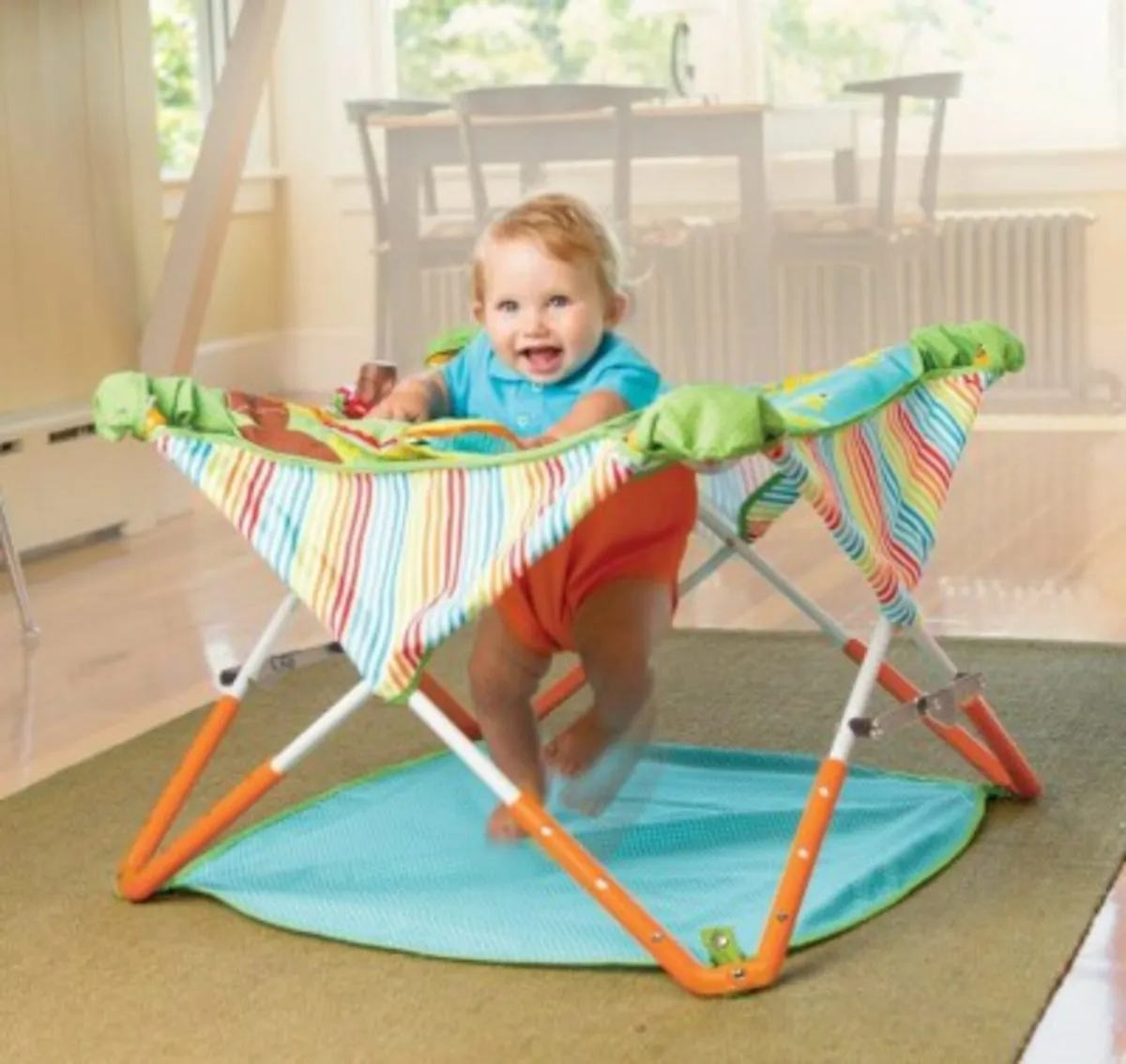 Fisher price pop N jump activity jumperoo - Image 4