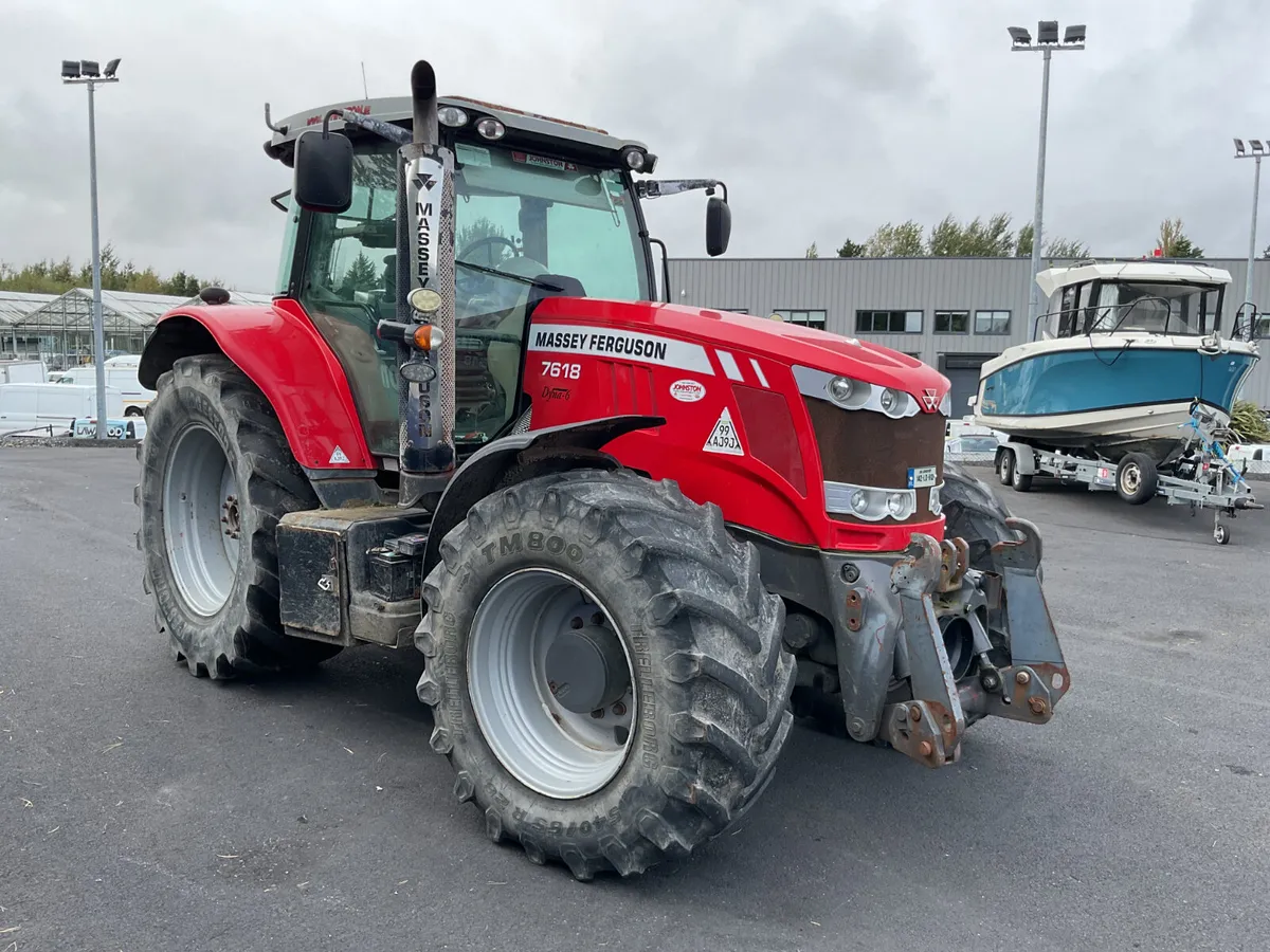 2014 Massey Ferguson 7618 4WD Tractor For Auction - Image 2