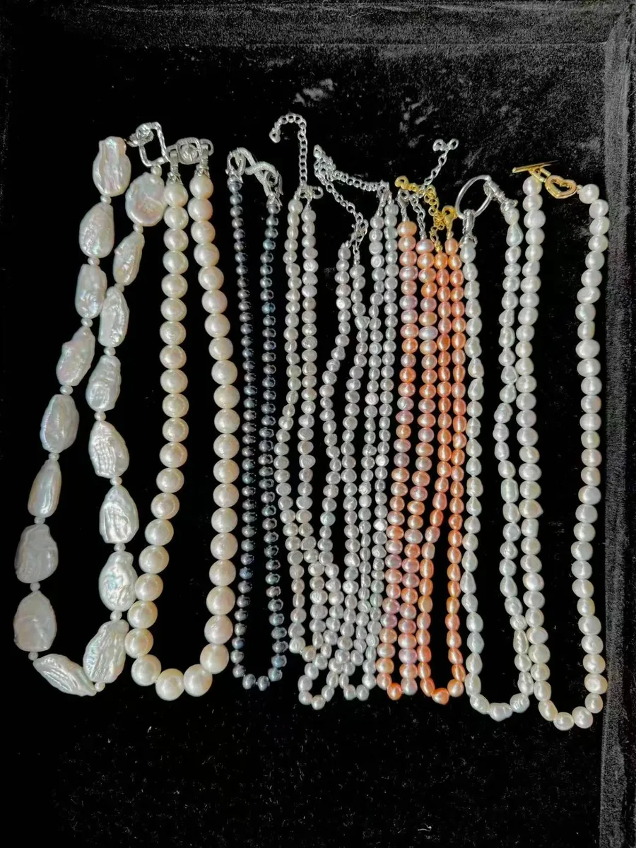 10 Pearl Necklace with a bundle price of 180 EUR - Image 1