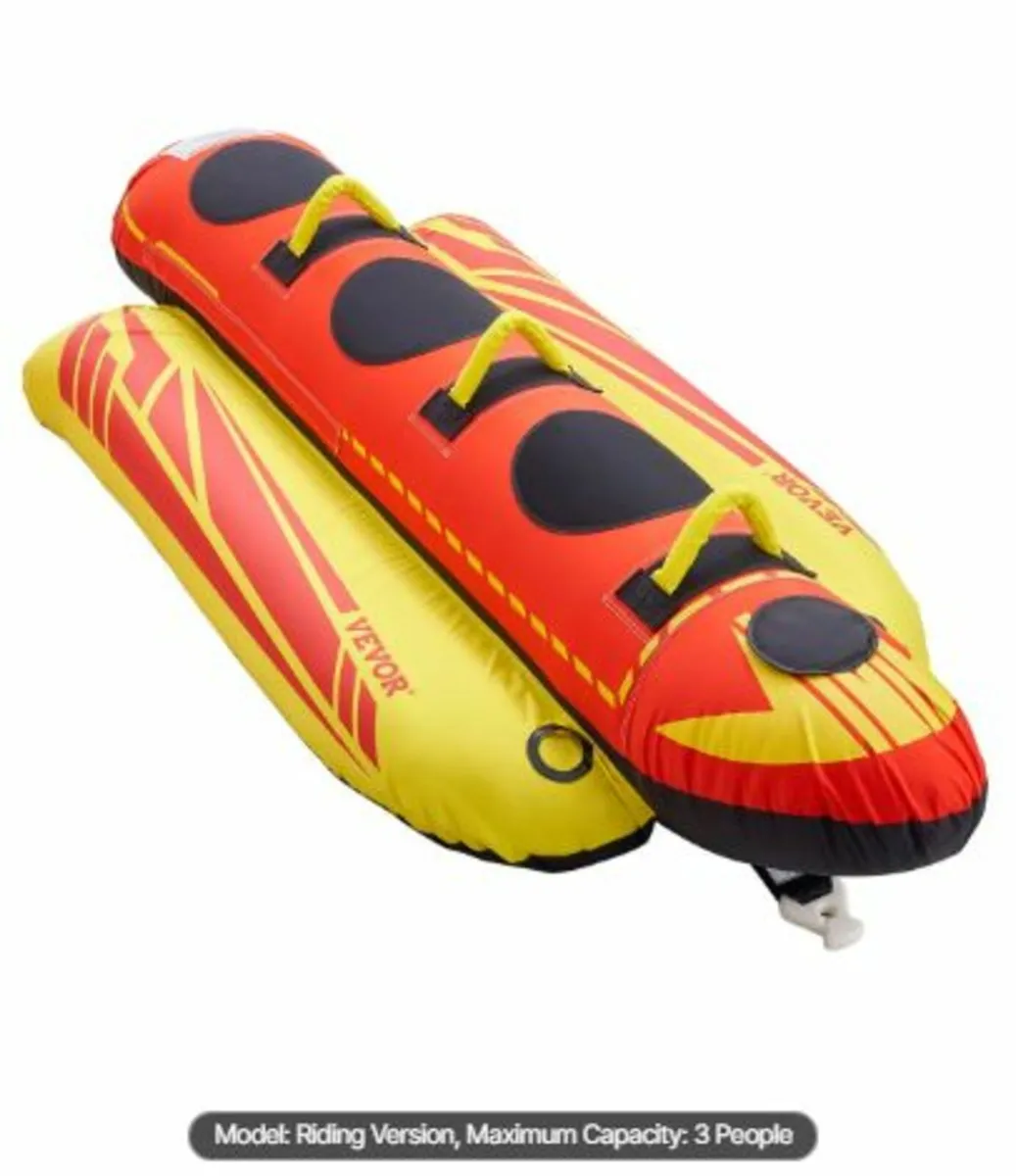 Towable Tubes for Boating, 1-3 Riders Inflatable - Image 1