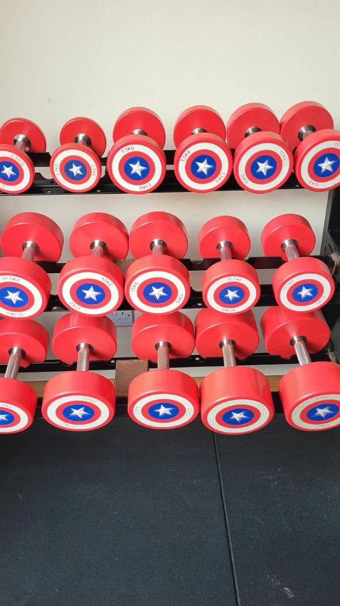 Capt. America Dumbells