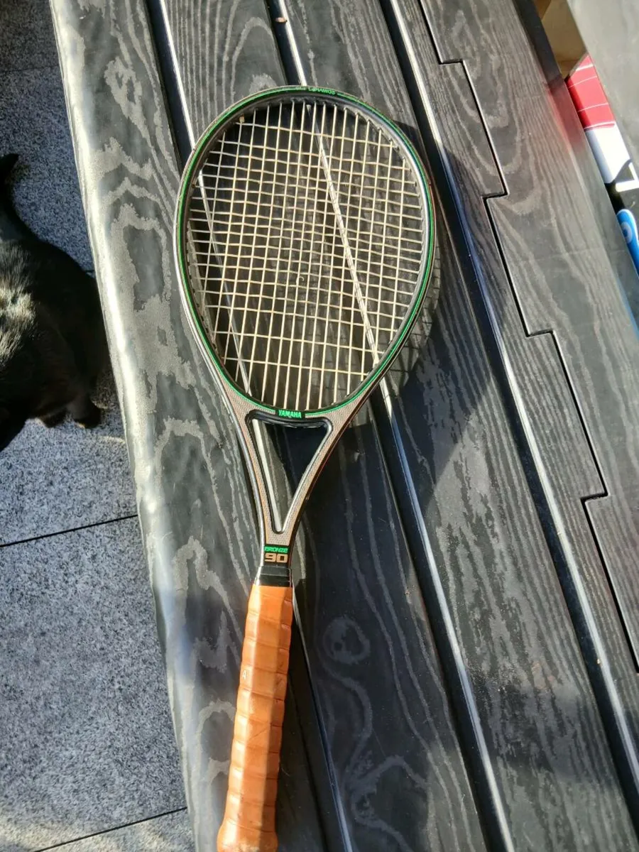 Yamaha Bronze 90 Ceramic Tennis Racket (Vintage) - Image 1