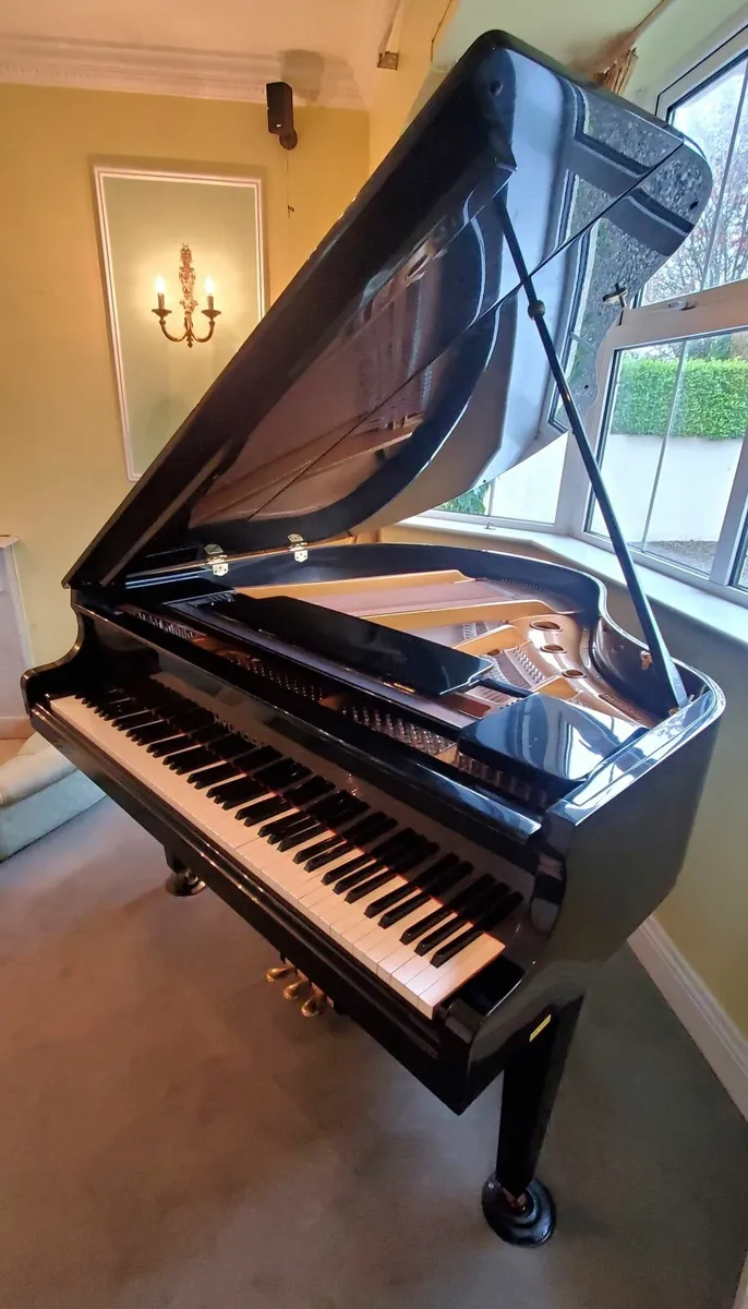 Black Hyundai G-50A Baby Grand Piano - Image 2