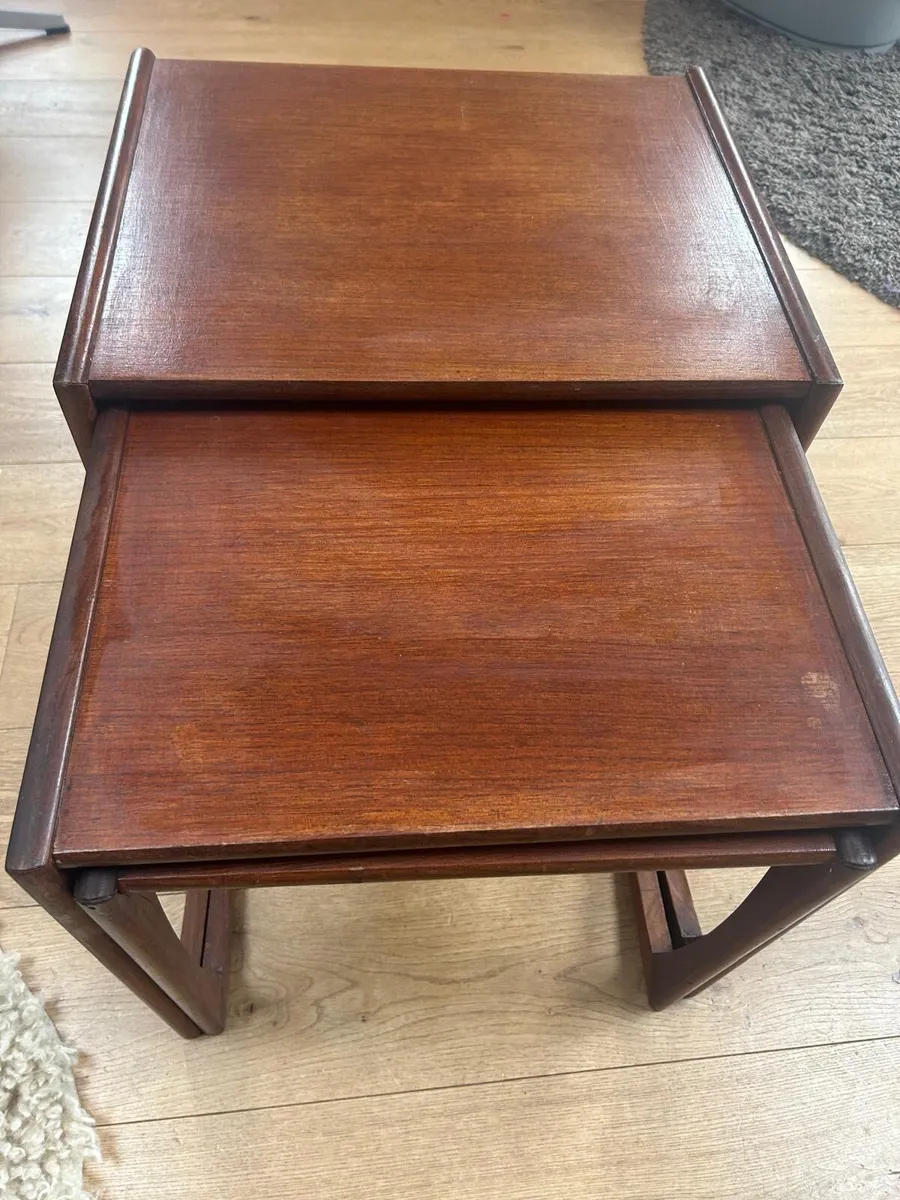 G plan quadrille nest of table - Image 4