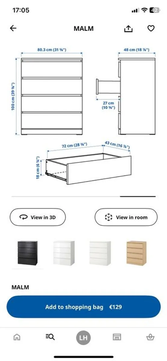 Chest of drawers - Image 2