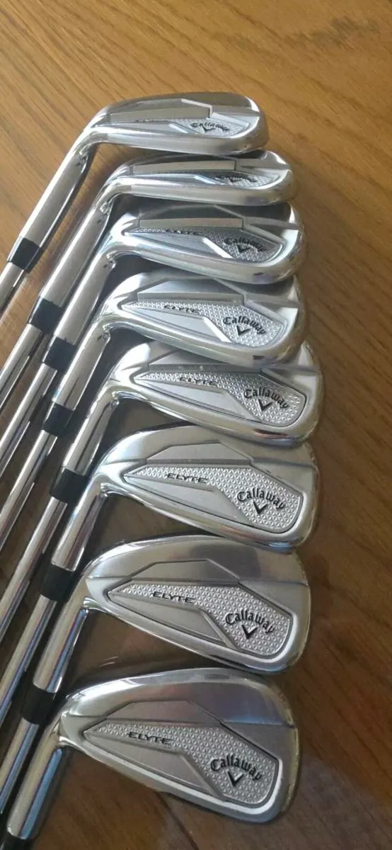 Almost New  Left-handed Callaway Elyte irons - Image 1