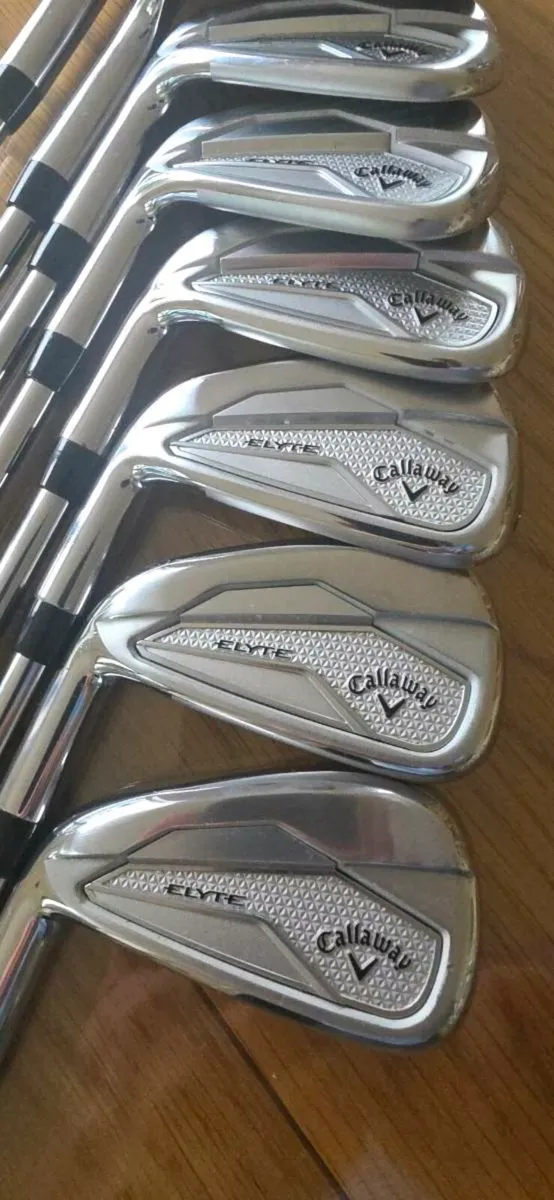 Almost New  Left-handed Callaway Elyte irons - Image 2