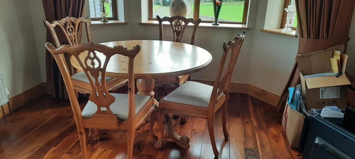 Dining Table & Chairs - Image 1