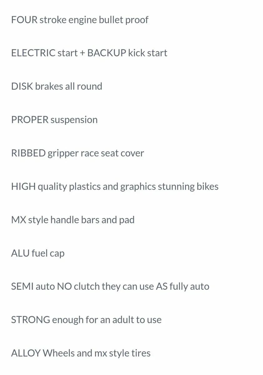 10Ten Dirt bike - Image 2