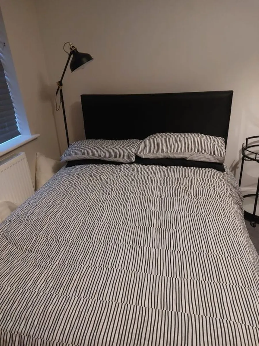 Double Bed Frame and Matress - Image 4