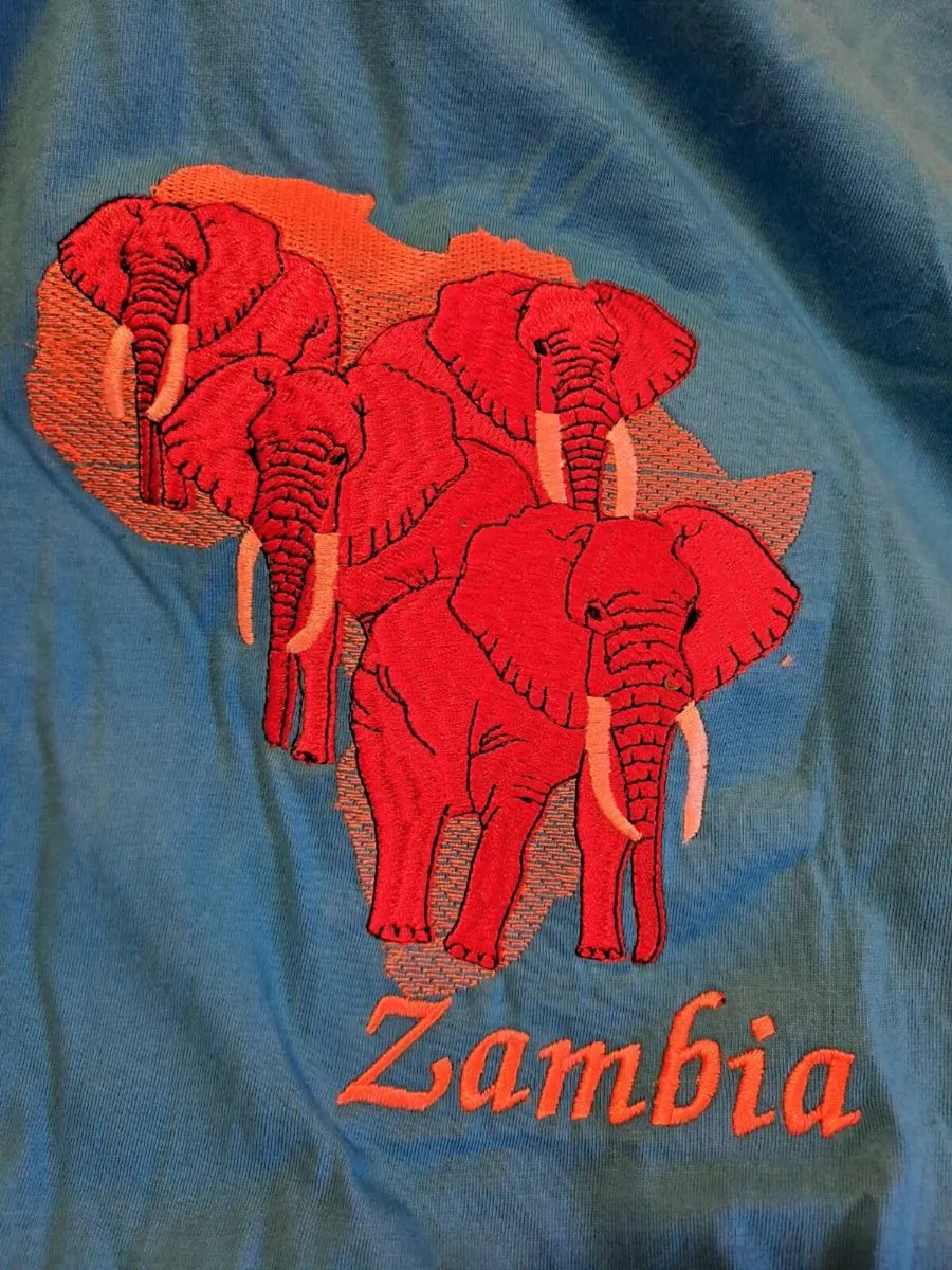 Zambia tee shirt size XL - Image 1