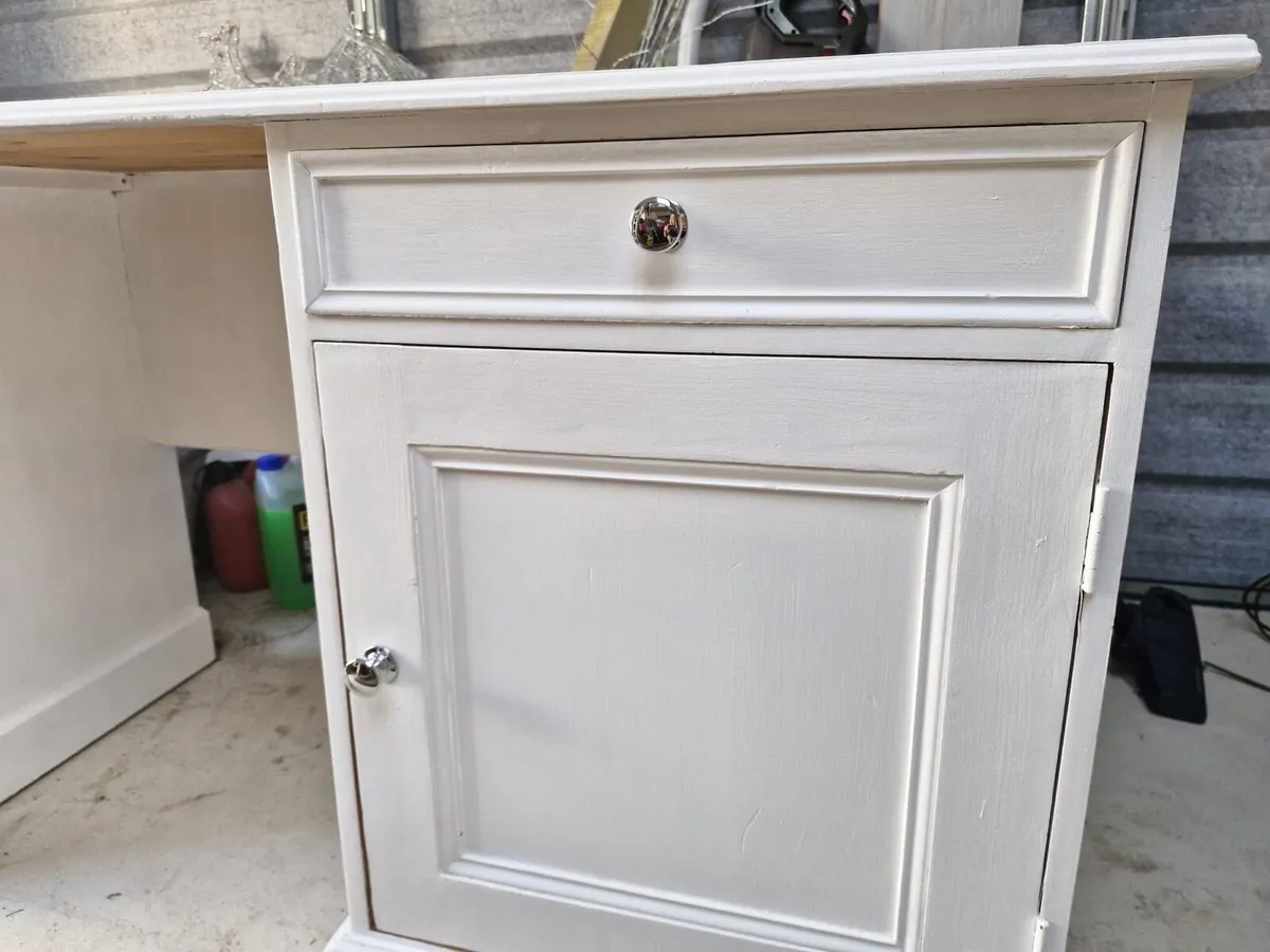 Office Desk - Painted White - Image 2