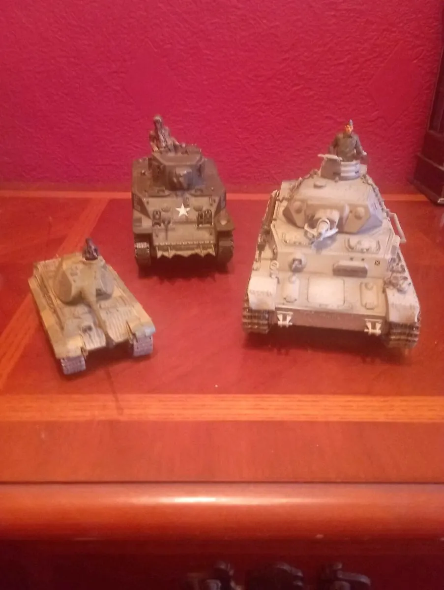 3 GERMANY MILTARY TANKS FOR SALE IN LIMERICK CITY. - Image 1