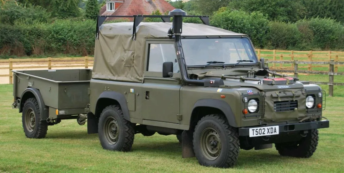 Land Rover Defender Penman Trailer Military Ifor - Image 1