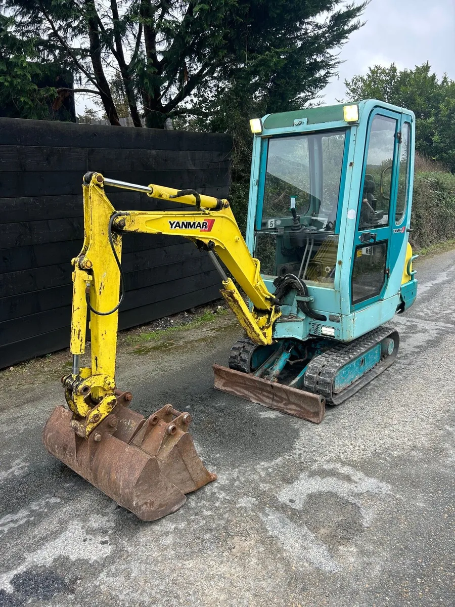 1.7 ton yanmar mini digger for sale - Image 1