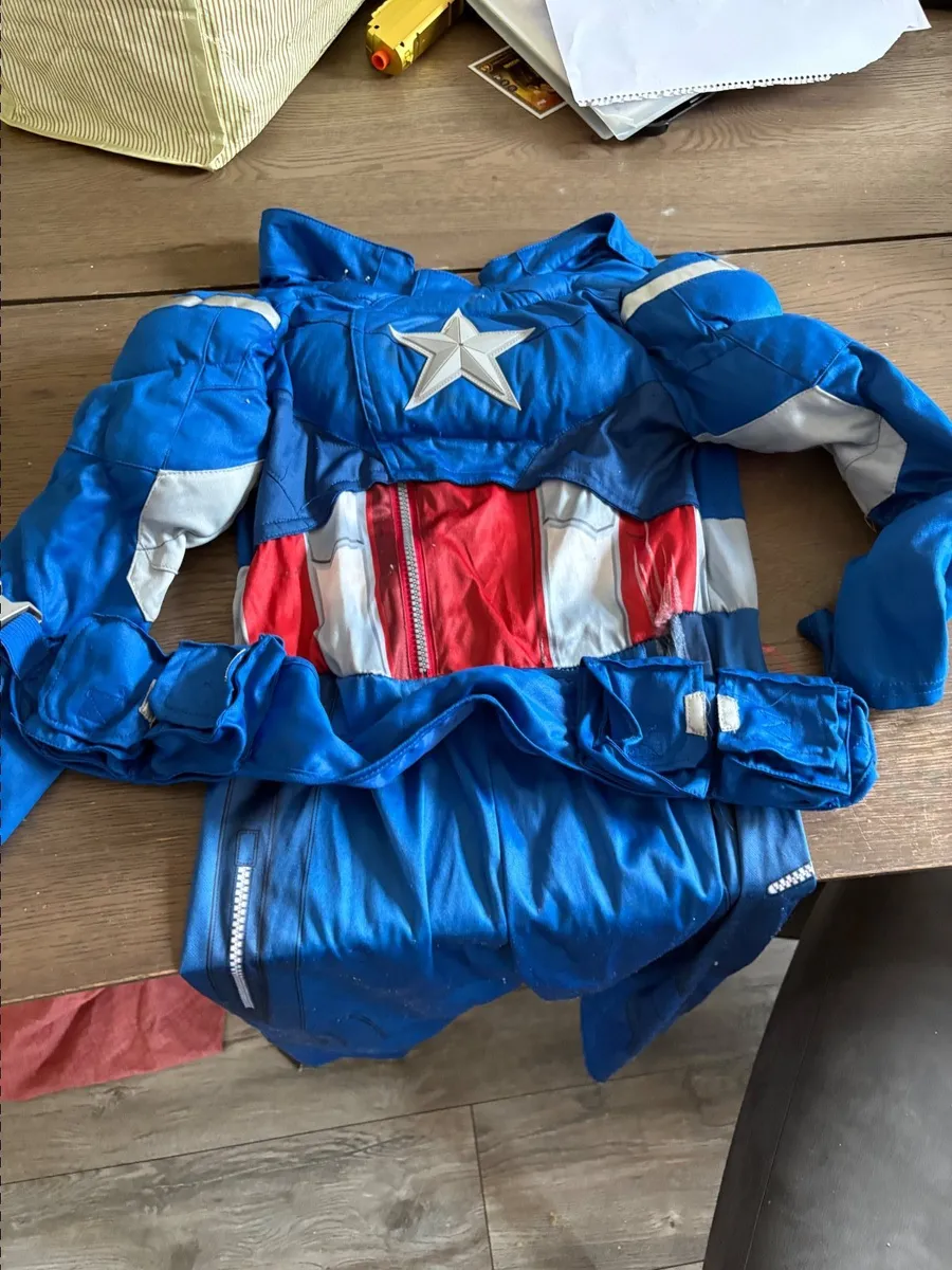 Kids Captain America Costume - Image 1
