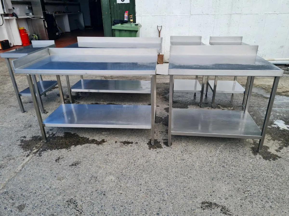 Stainlesss Steel Tables - Image 1