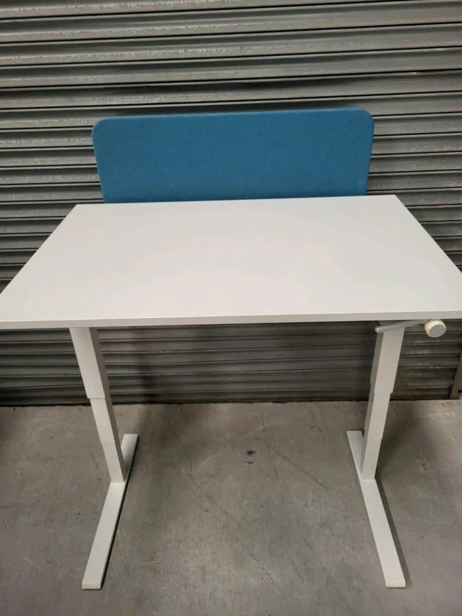 Humanscale Sit/Stand Desk & Senator Chair Sets - Image 4