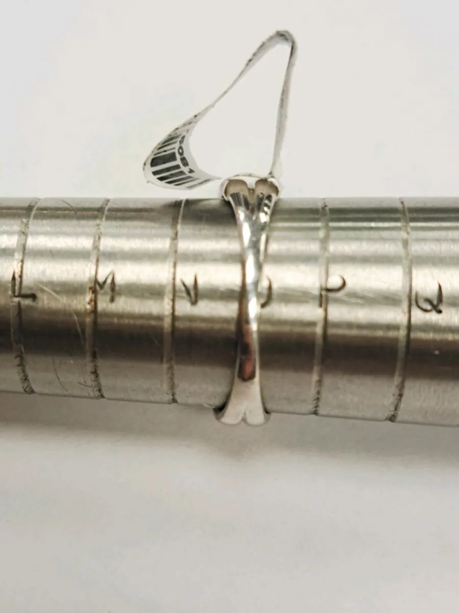 9K White Gold Ring 9Ct - Image 4