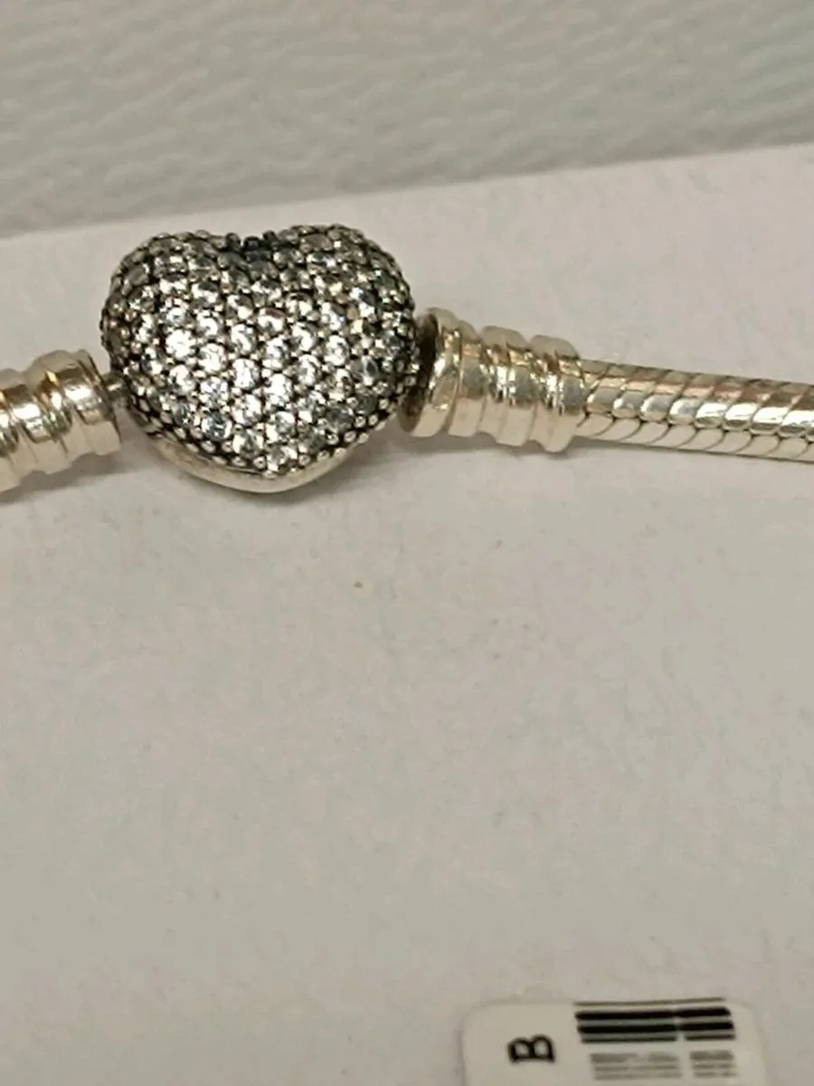 Pandora Bracelet, Heart - Image 2