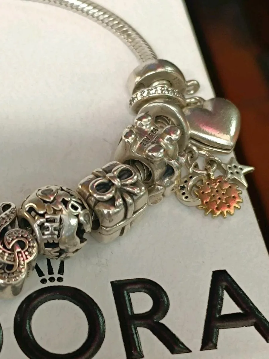 Pandora Bracelet with Charms - Image 2