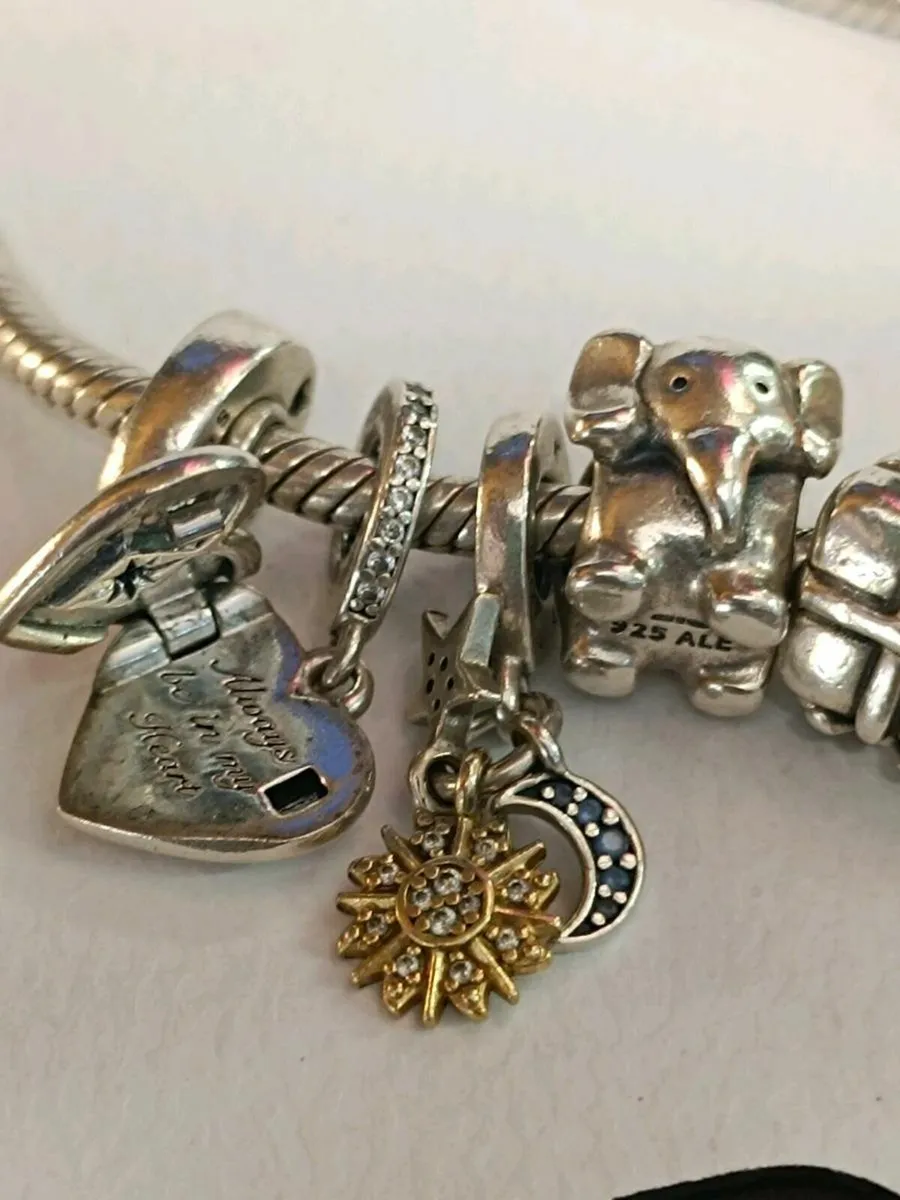 Pandora Bracelet with Charms - Image 3