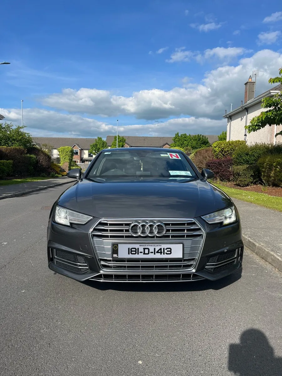 2018 S-Line Audi A4 (CAR NOT DAMAGED) SWAP OR SALE - Image 2